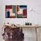 Stupell Industries Abstract Modular Color Block 2 pc Framed Floater Canvas Wall Art Set Design by Victoria Barnes
